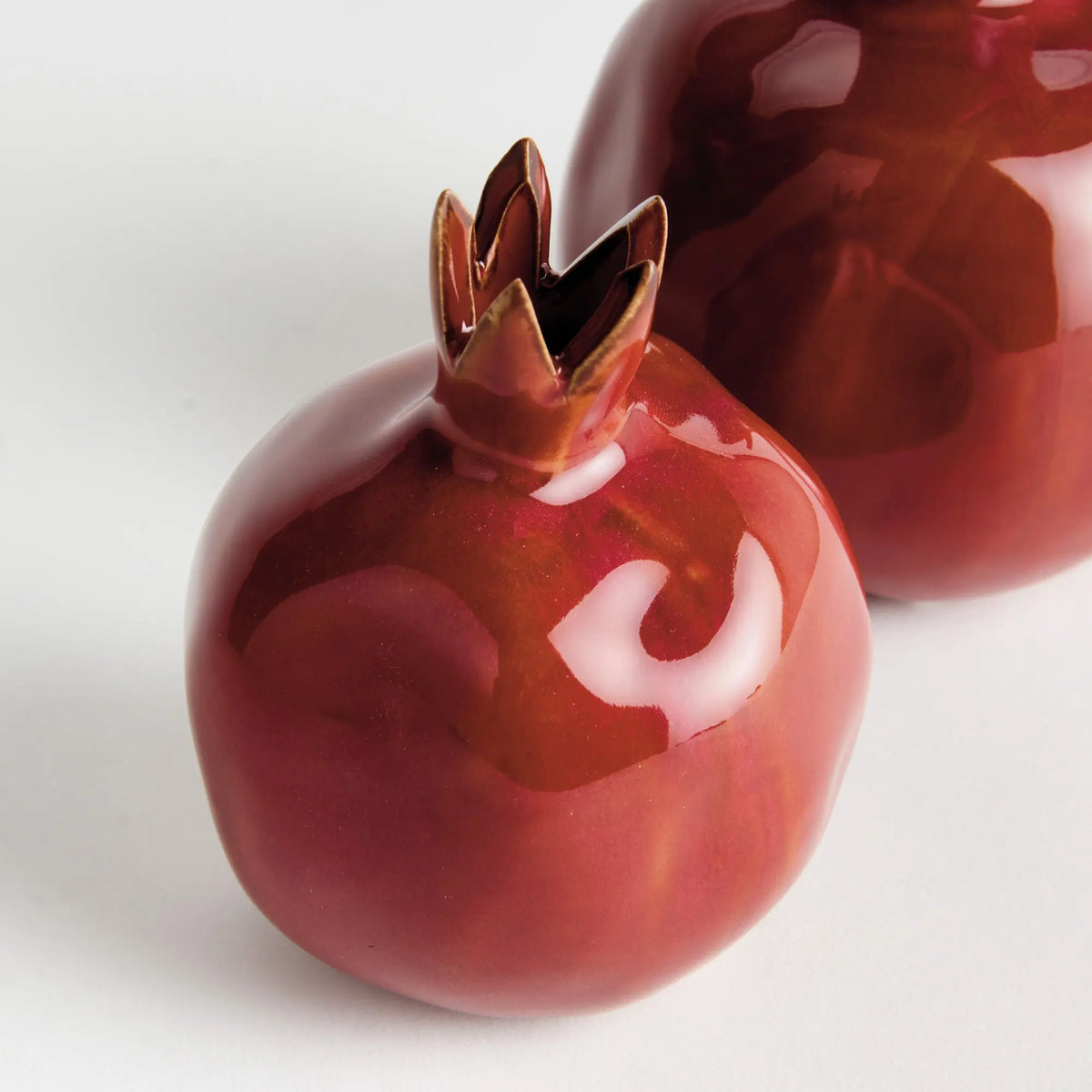 Pomegranate Bud Vases Set of 2