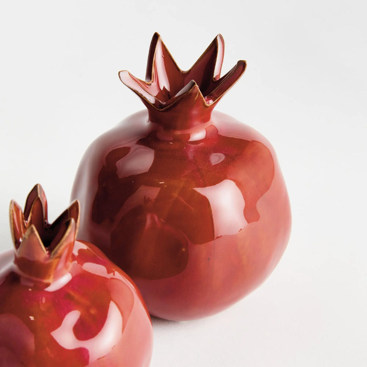 Pomegranate Bud Vases Set of 2