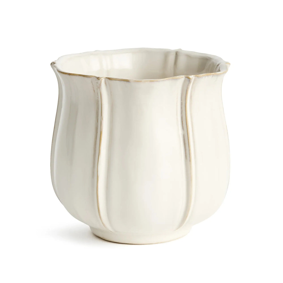 Allison Pot Large – White