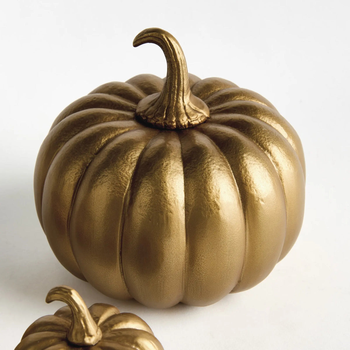 Sculpted Pumpkins Set of 3 – Gold