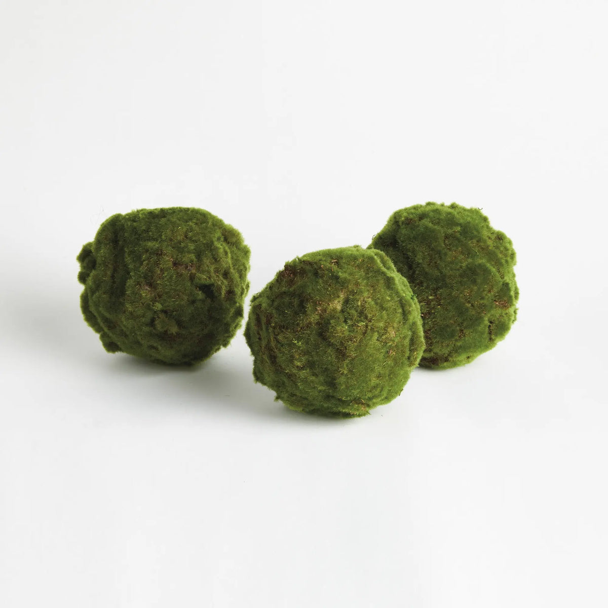 Moss Orbs 7" Set of 3