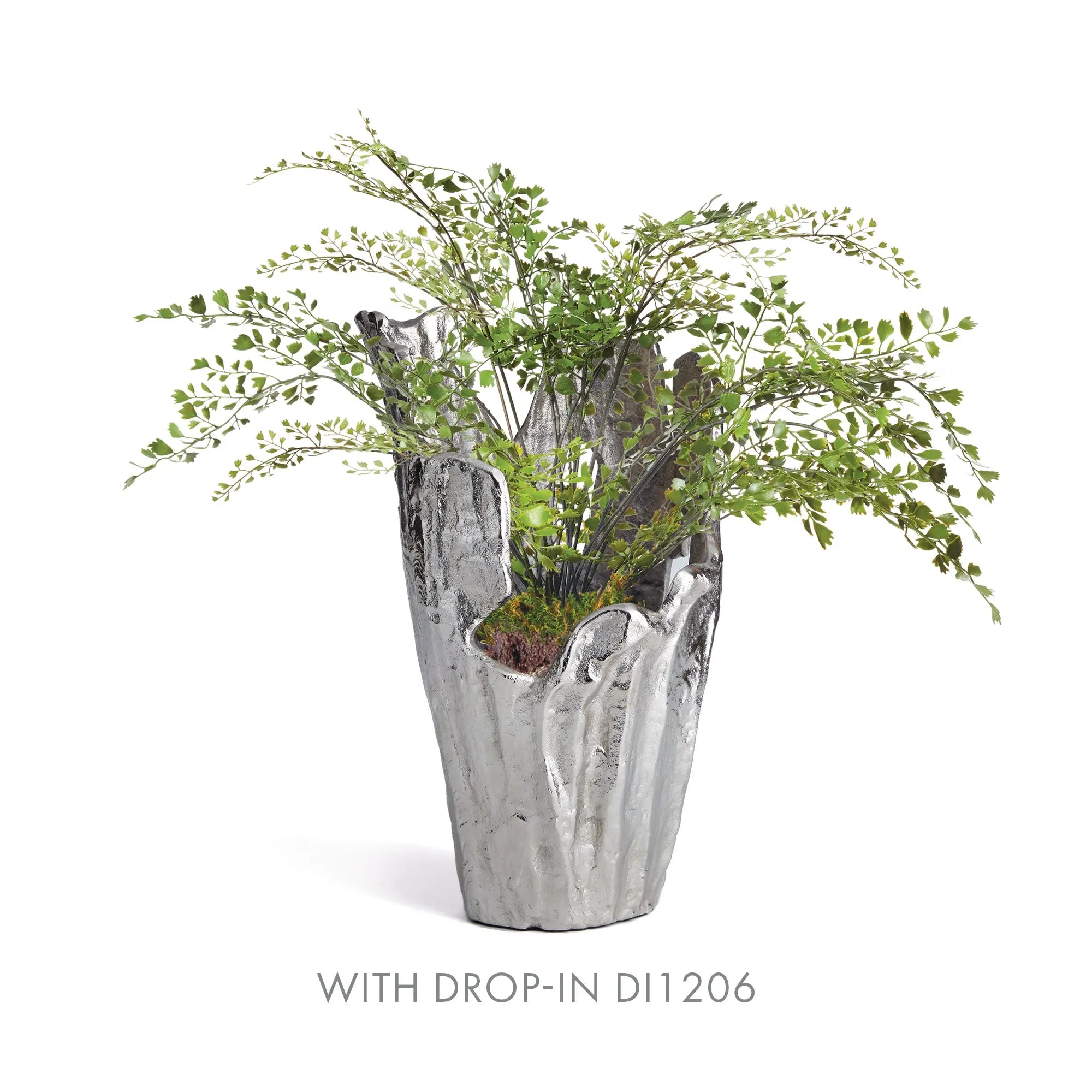 Arbre Sculptural Vase – Silver (Small)