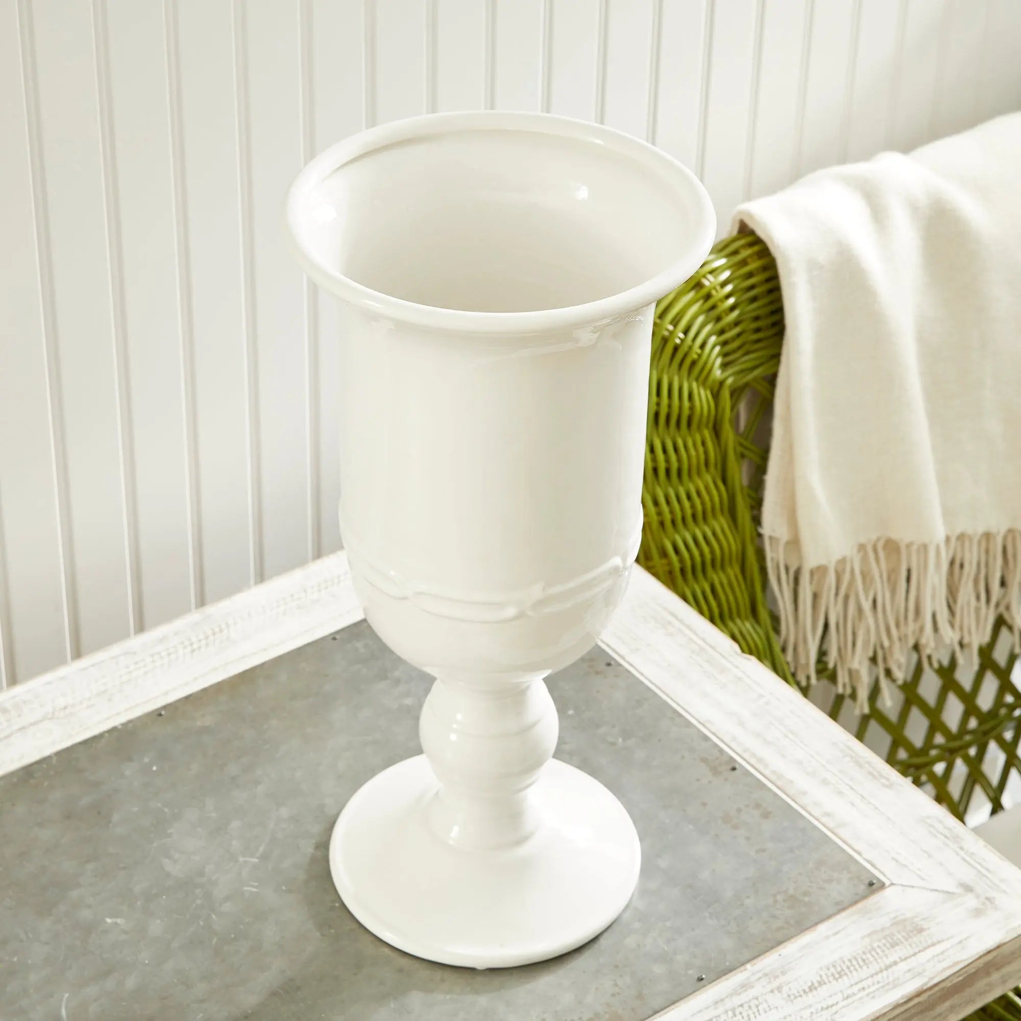 MIRABELLE PETITE PEDESTAL URN Villa Decor & Design