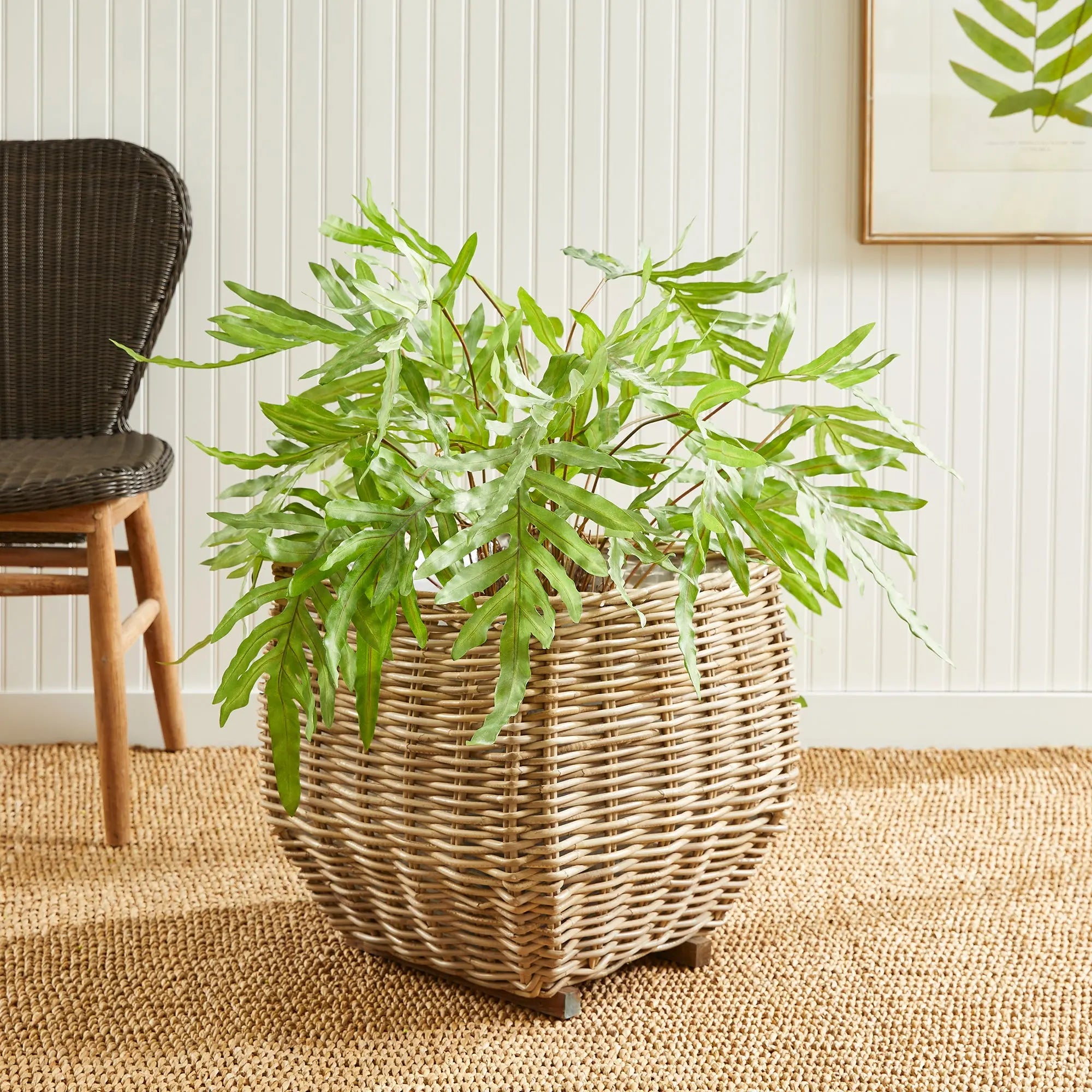 SYLVIE SQUARE TAPER BASKET LARGE Villa Decor & Design