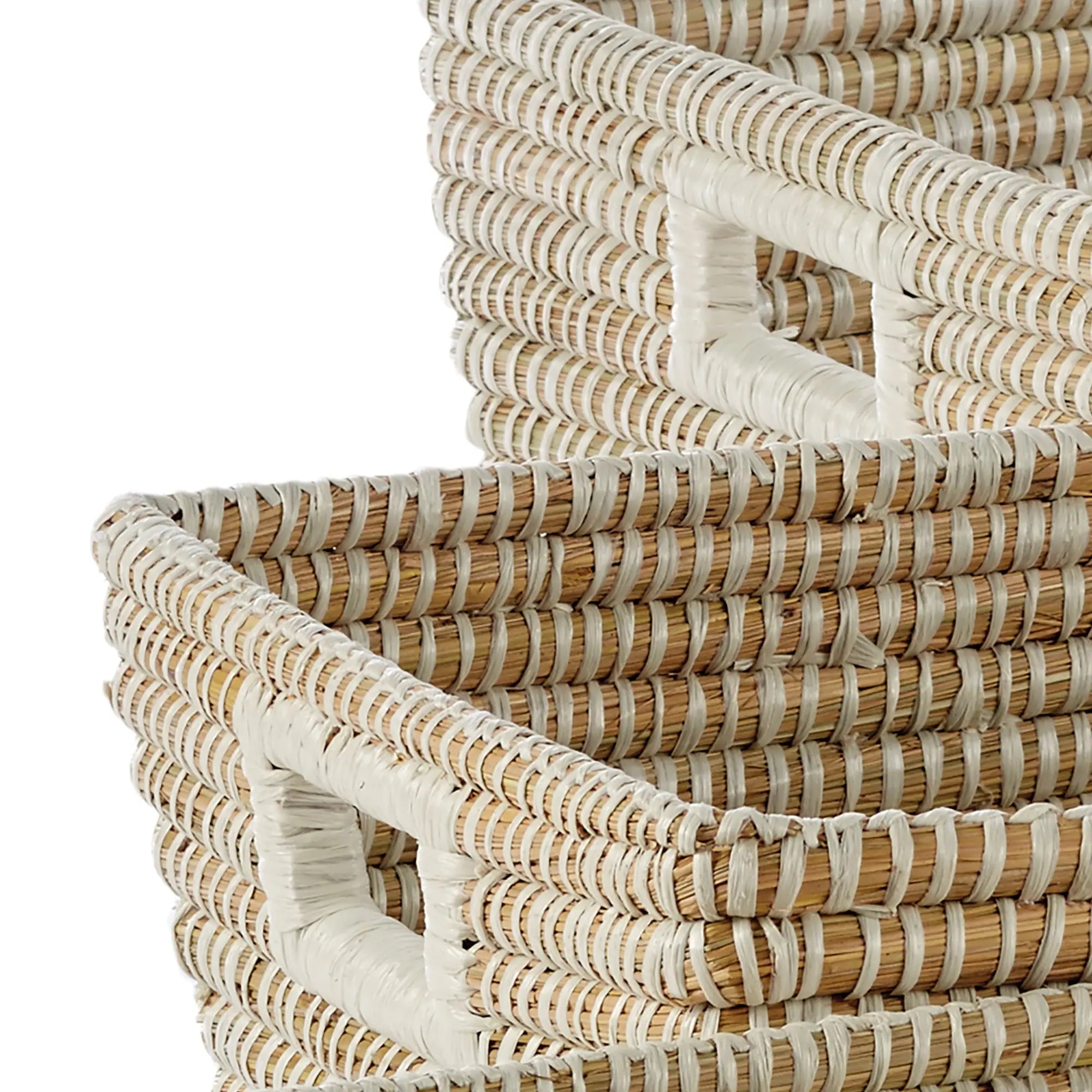 RIVERGRASS RECTANGULAR BASKETS, SET OF 3 Villa Decor & Design