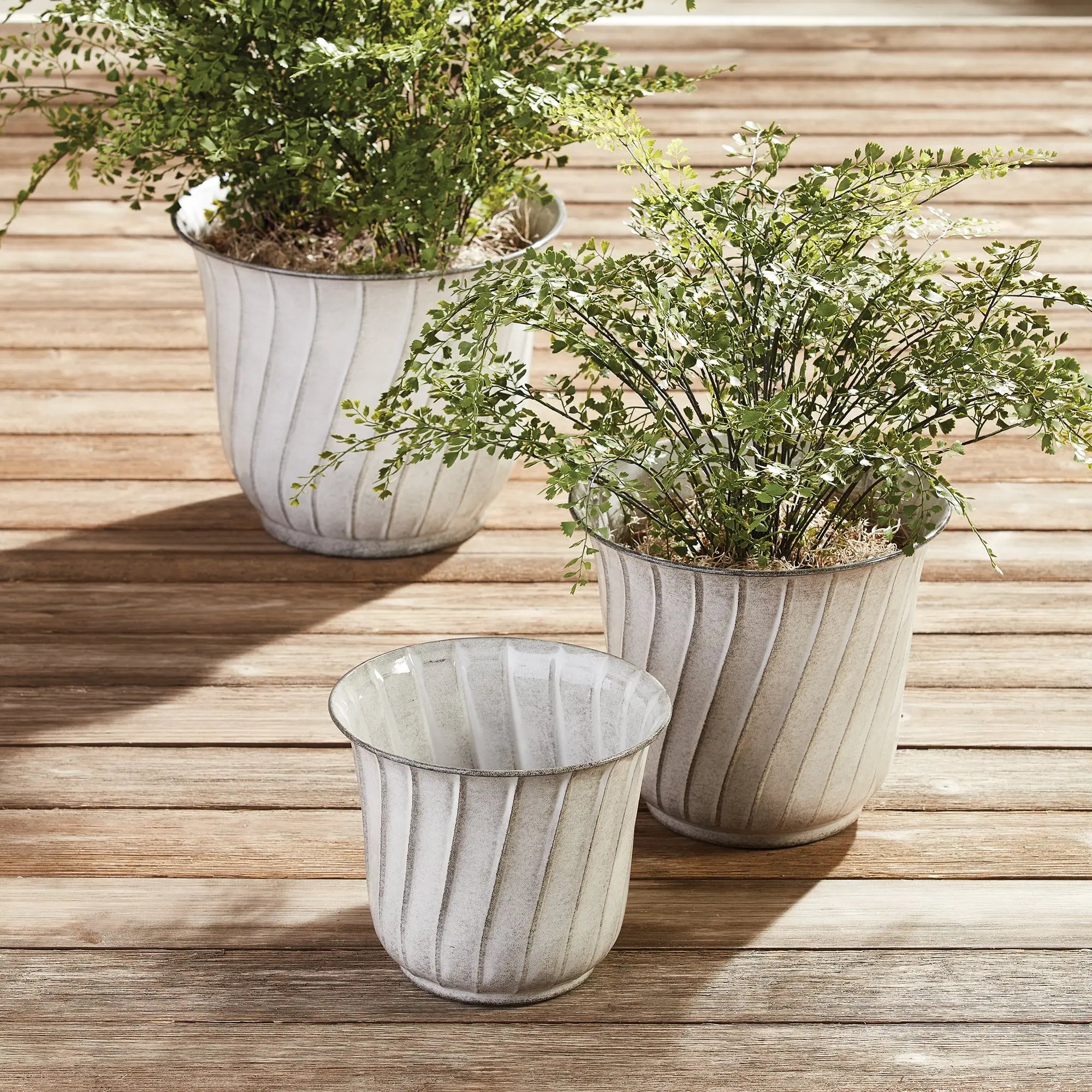 LEILANI POTS, SET OF 3 Villa Decor & Design