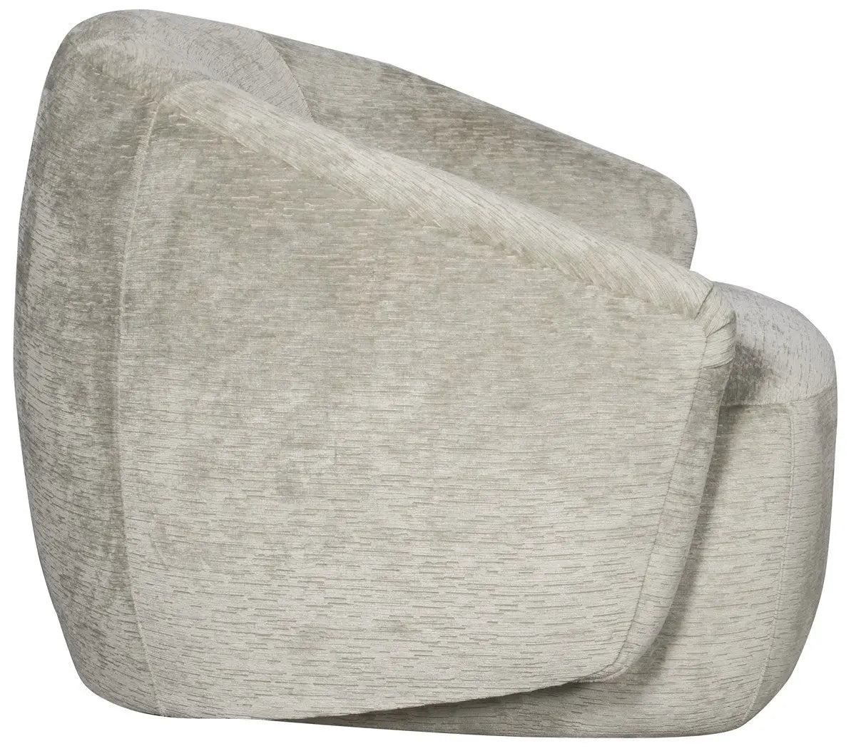 Gabriella Swivel Chair - Modern Curved Accent | Tallulah Celery Vanguard