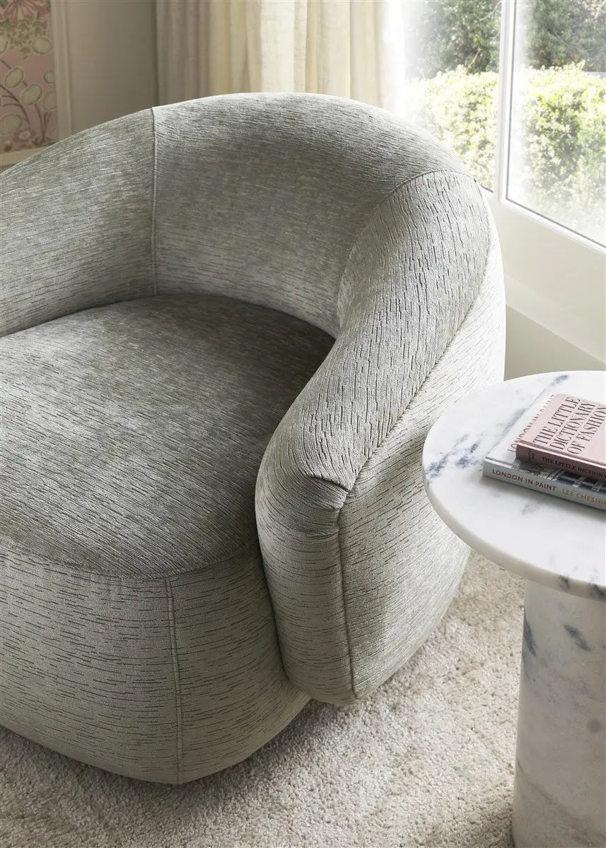 Canyon End Table - Modern Ambaji White Marble Accent Vanguard