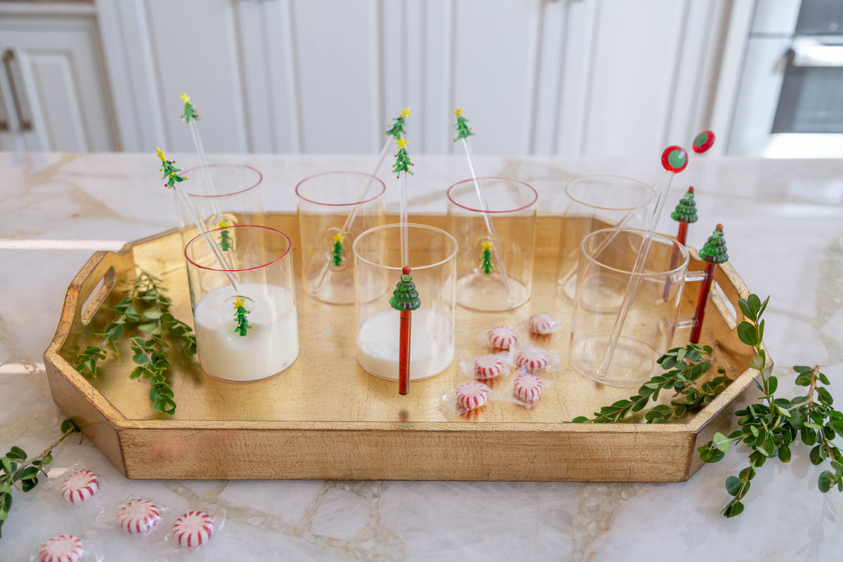 Christmas Tree Mugs – Set of 4