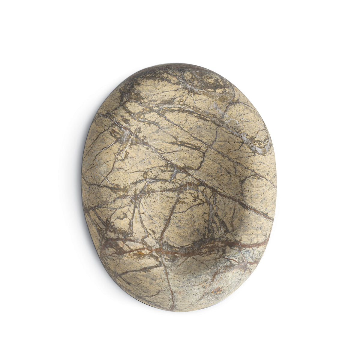 Lagoon Marble Bowl in Brown – view 4