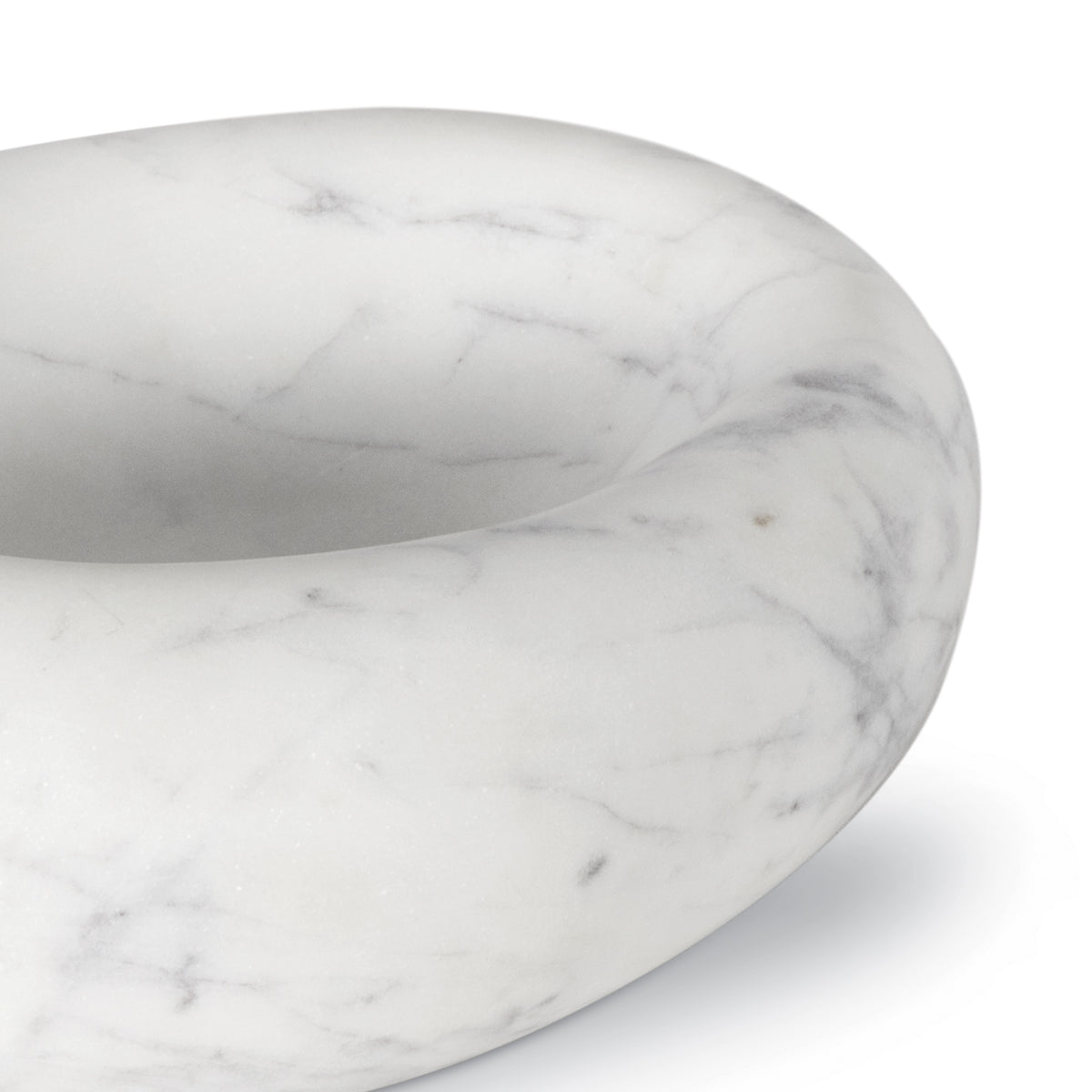 Lagoon Marble Bowl in White – view 6