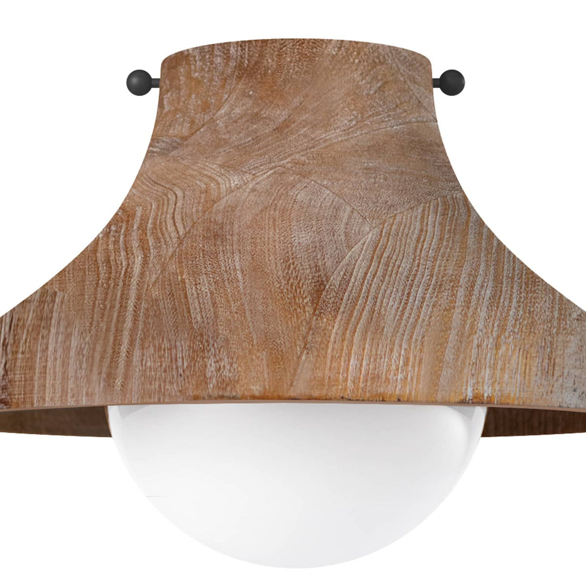 Surfside Wood Flush Mount – view 2