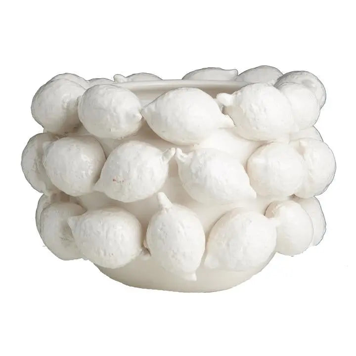 lemon planter, ceramic lemon planter, decorative planters, decorative accessories, kitchen accessories, kitchen decor